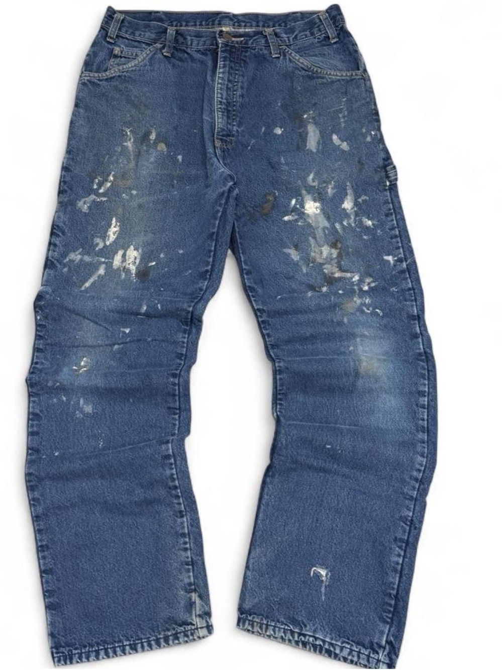 Vintage Dickies Carpenter Jeans Paint Splatter